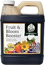 Farmer’s Secret Fruit & Bloom Booster Fertilizer (32oz) - Super Concentrated - Boosts Flowering and Yield on All Varieties of Fruits, Vegetables and Flowers - Formulated for Late Summer & Early Fall