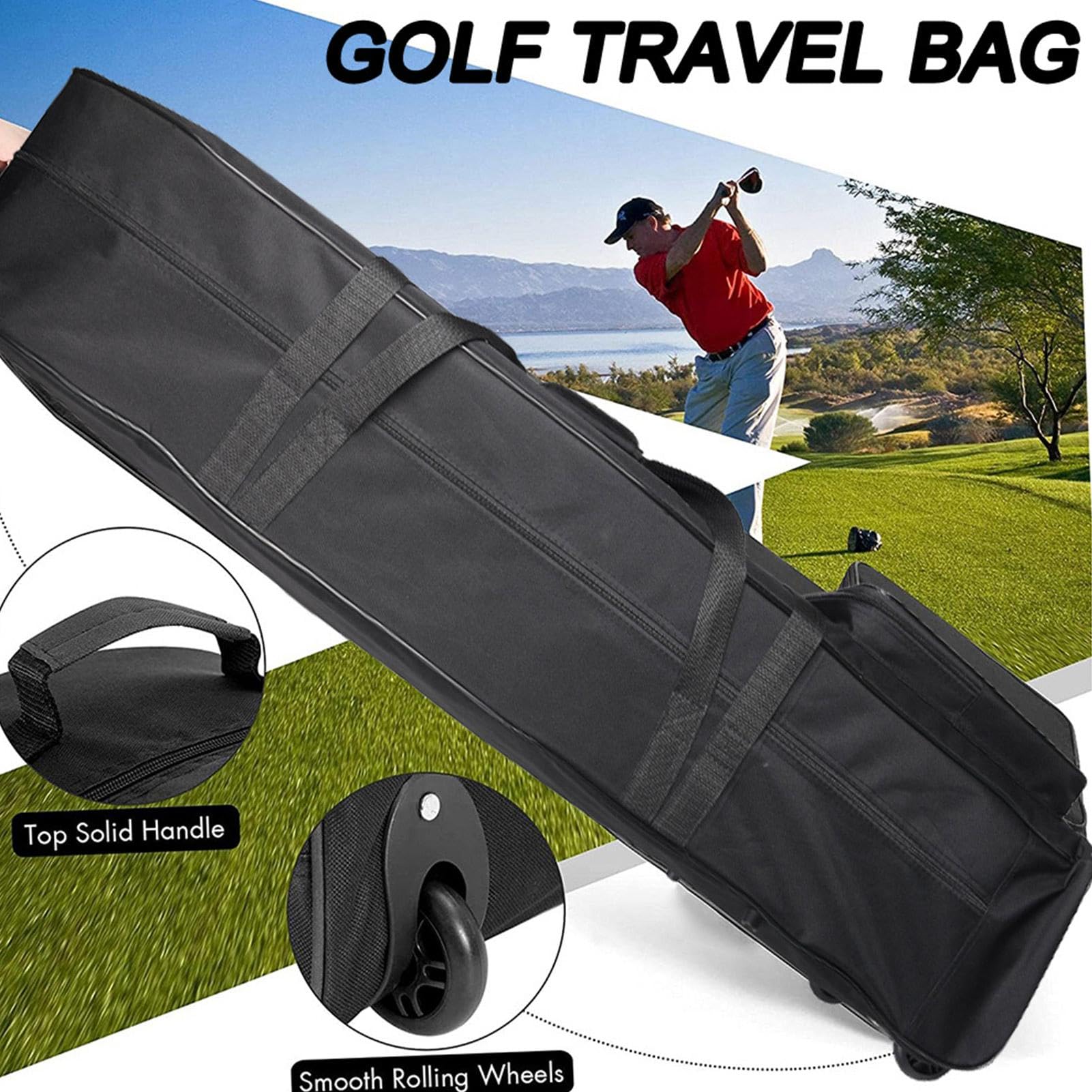 de Viaje de Golf - Protectora Ligera, de Viaje Resistente para Club de