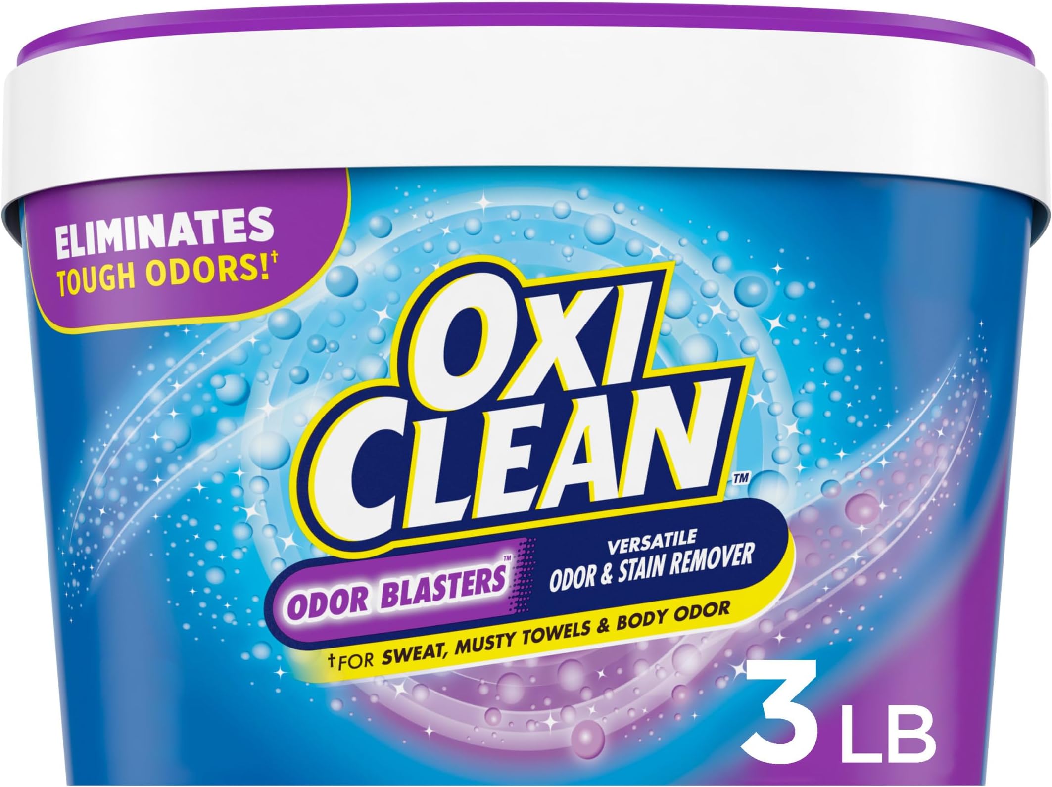 Odor Blasters Versatile Odor and Laundry Stain Remover Powder, 3 lb