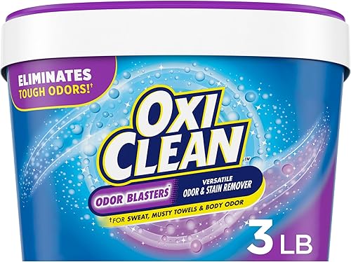 Vista 11 de OxiClean Odor Blasters Polvo versátil removedor de olores y manchas, 5 libras