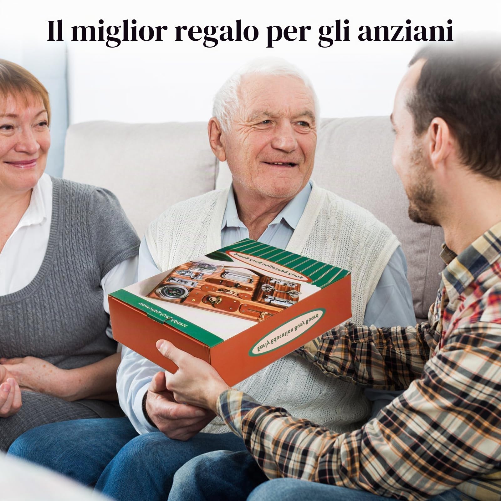 Tavola Occupata Fidget, Attività per Demenza per Adulti Anziani, Tavola Sensoriale Terapeutica Occupata, Prodotti per la Cura della Demenza, Tavola di Attività per Capacità Motorie Fine, Regali per