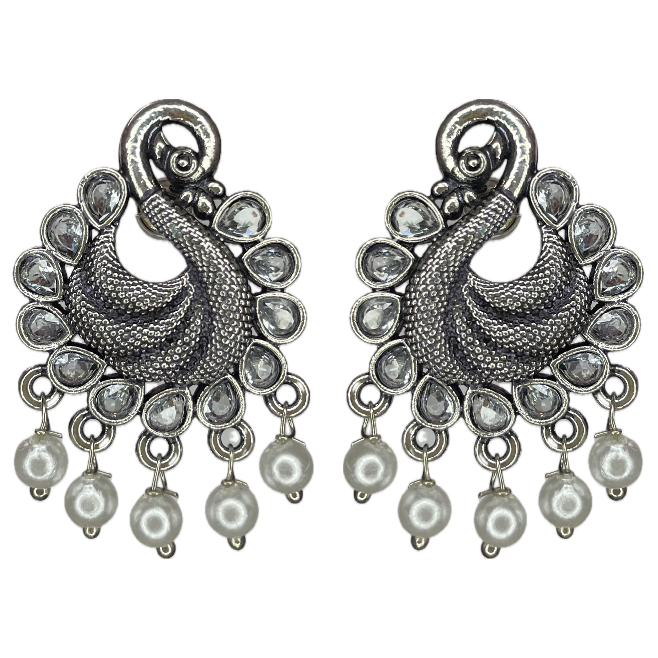 See full amazon price history chart for Vintage Style Oxidised Silver Peacock Earrings with Crystals and Pearls Vintage Style Oxidised Silver Peacock Earrings with Crystals and Pearls (B0DBVN25KZ) Amazon Price History, Amazon Price Tracker