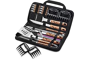 ROMANTICIST 27pcs Ultimate Grill Accessories Set for Dad