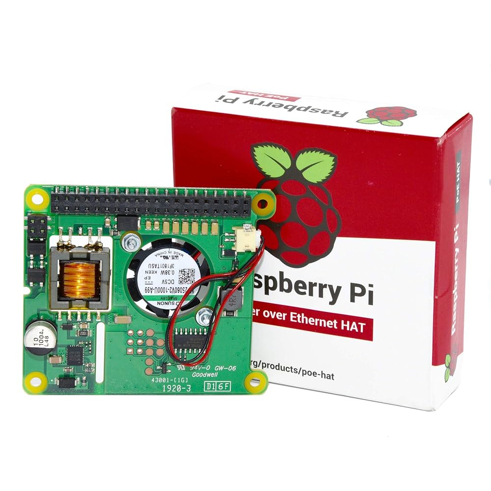 Raspberry Pi 4B 2GB 3個セット PoE拡張付き Amazon.co.jp: waveshare PoE HAT Raspberry Pi 4 B/3 B+用