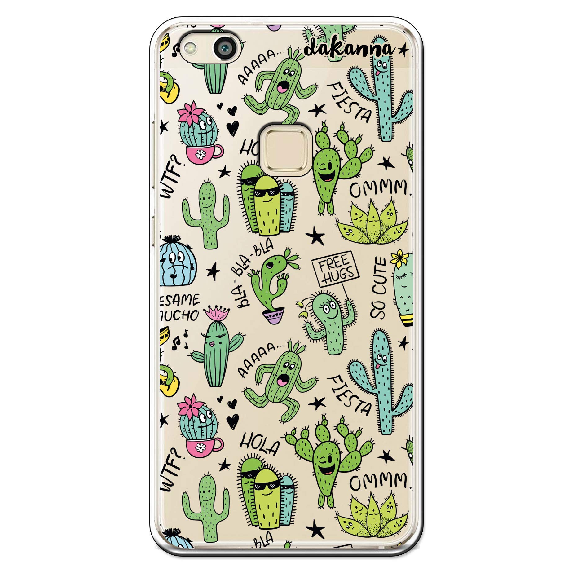 Coque Souple Transparente Fantaisie Pour Huawei P10 Lite - Marque Novago