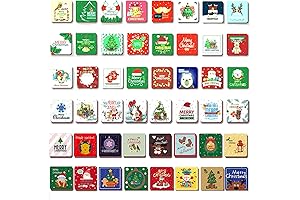 Mini Christmas Greeting Cards: Express Holiday Cheer with 48 Cute Note Cards