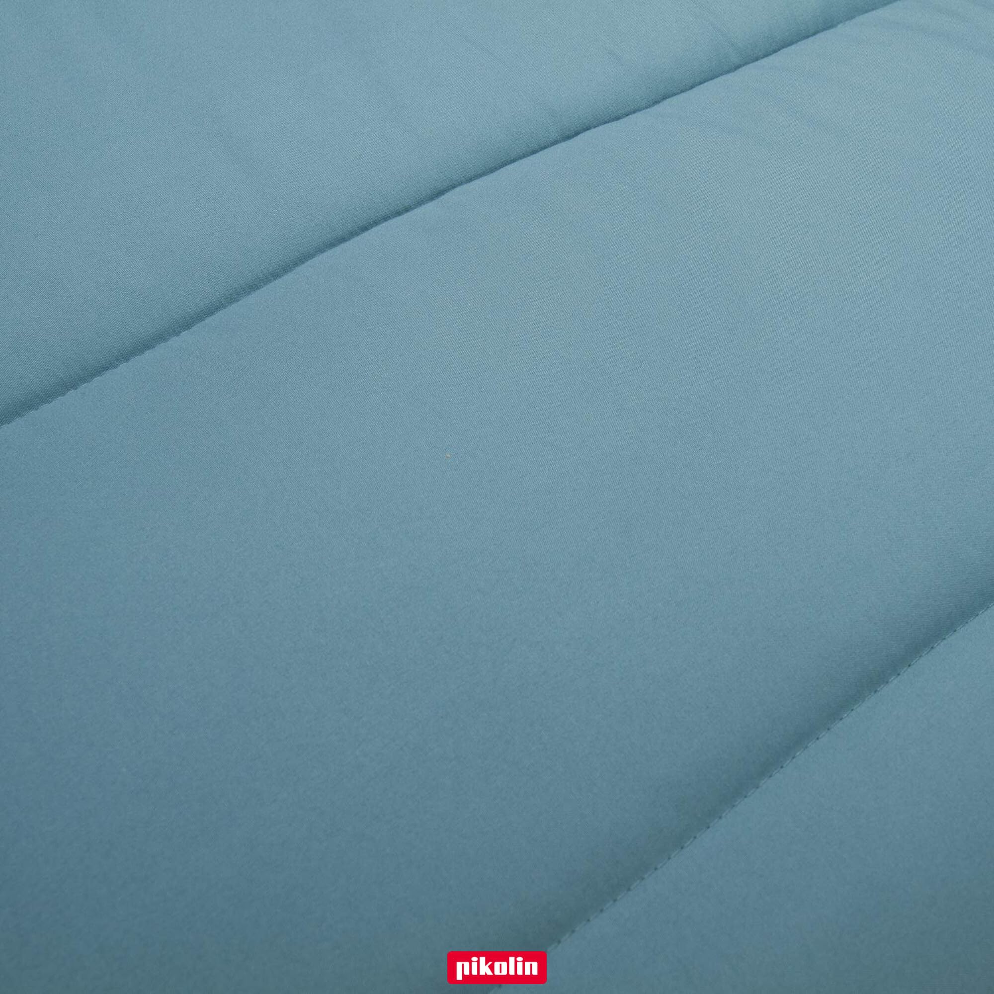 PIKOLIN Piumino Singolo Autunno Inverno 180 x 220 cm Effetto Piuma 300 gr - Piumone Caldo, Morbido, Traspirante e Reversibile - Bicolore Verde