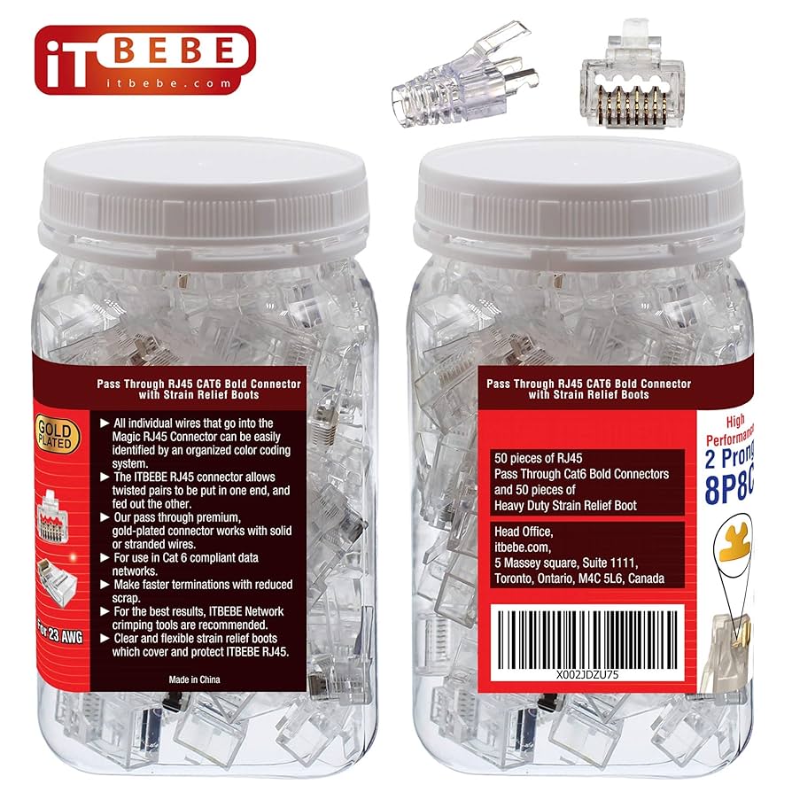 GLASIA キューブ CU-450(45×45×45cm)(6mm) Amazon.com: ITBEBE 50 Pcs - RJ45 Cat6 Cat6a Pass Through