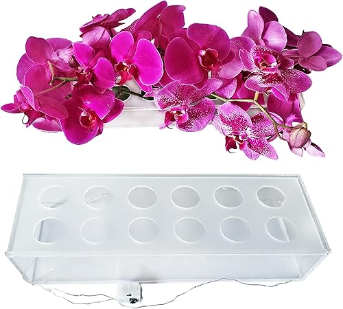 Miniatura 1 de Jarrón de mesa acrílico para flores