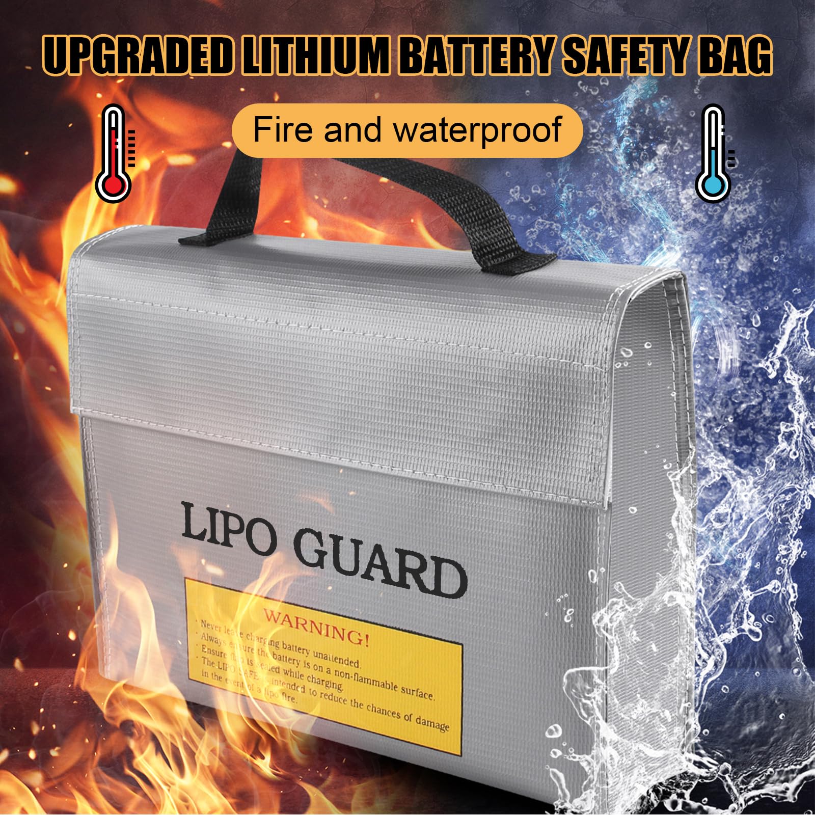Lipo Bag Borsa Batteria Litio Borsa Di Sicurezza Per Batterie Lipo Borsa