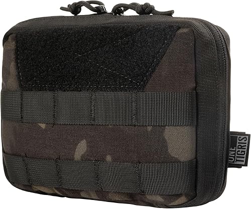 Miniatura 10 de OneTigris MOLLE Pouch, Tactical Admin Pouch Belt EDC Tool Organizer Zippered Utility Waist Pack 7.5"x5"x2"