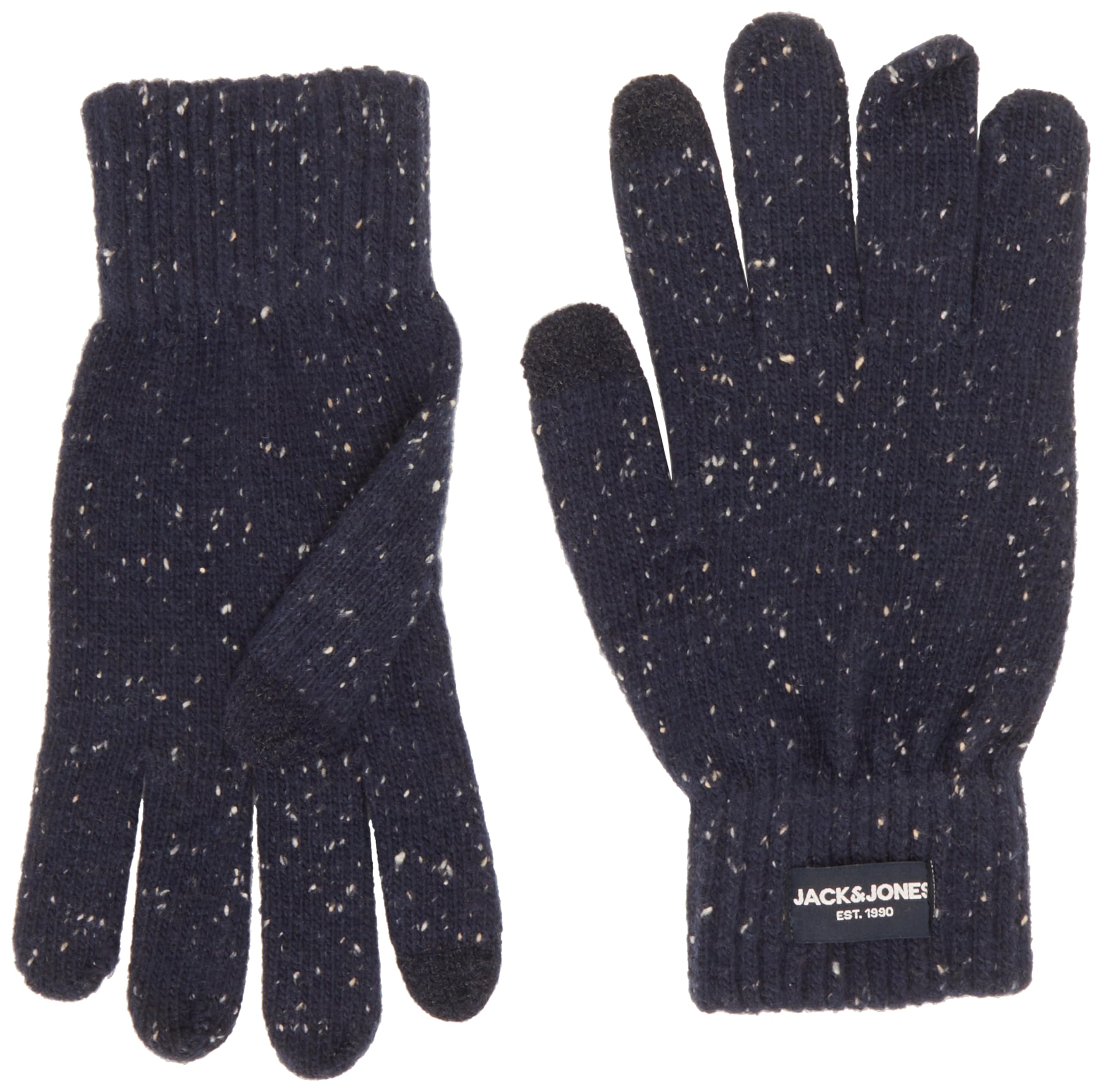 JACK&JONES Men's JACCLIFF NAP GLOVES Gloves, Navy Blazer, One Size
