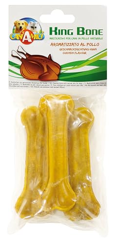 CROCI - Hueso para Perro (13 cm, 60 g, 3 Piezas, 12 Unidades)