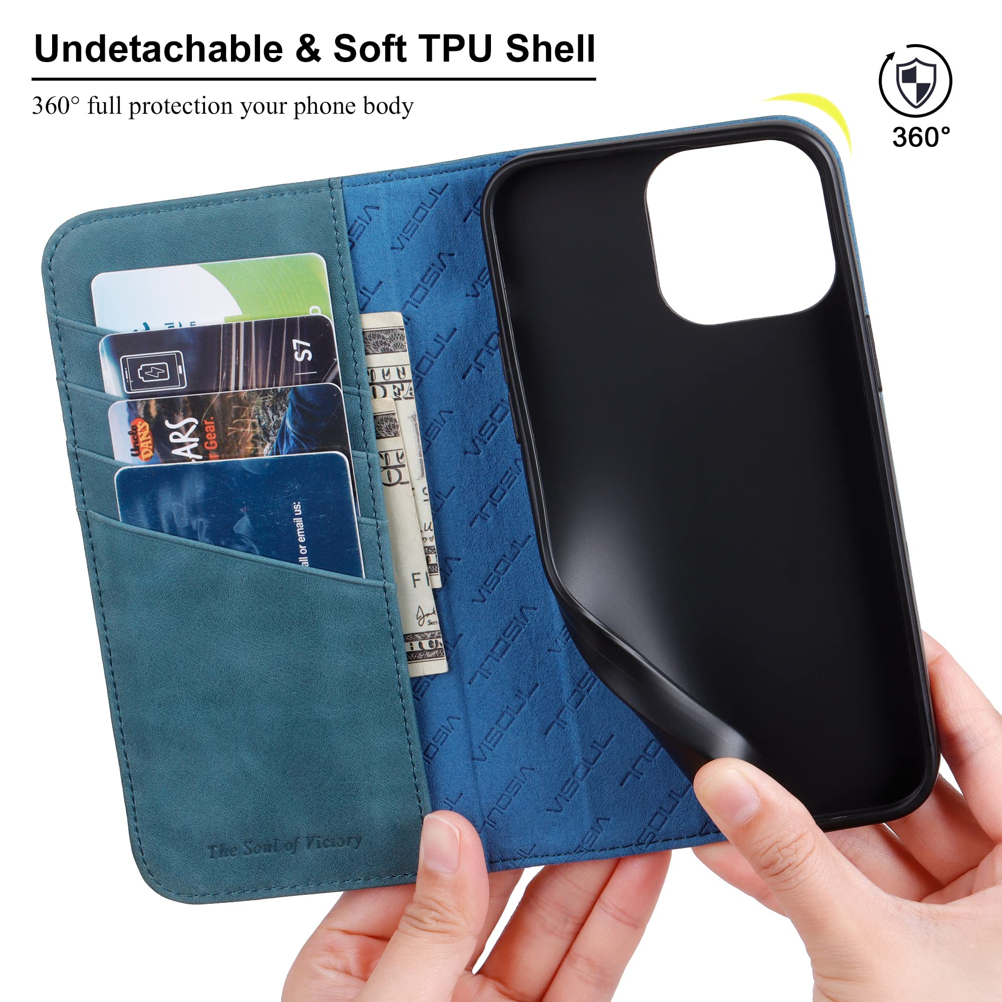 Custodia Portafoglio IPhone Zip Custodia Portafoglio Con Zip Per IPhone - Pelle Sintetica, Cinturino, Supporto, Magnetica, Molti Modelli Custodia Flip Con Tasche - Foto 4