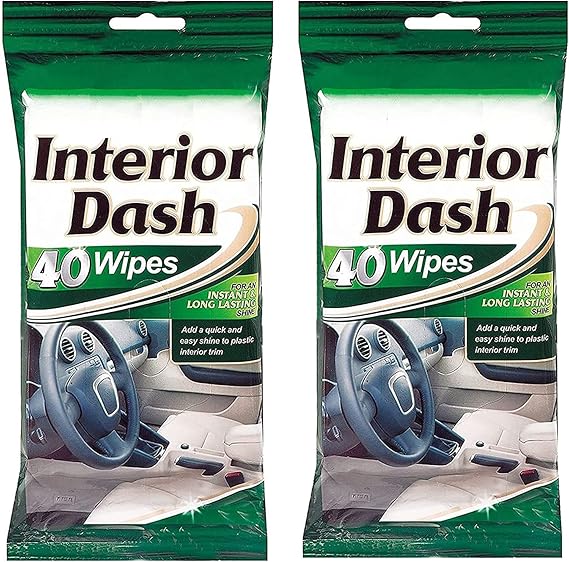 KARRMA 80 Car Interior Dash Wipes Highly Absorbent, Streak & Scratch