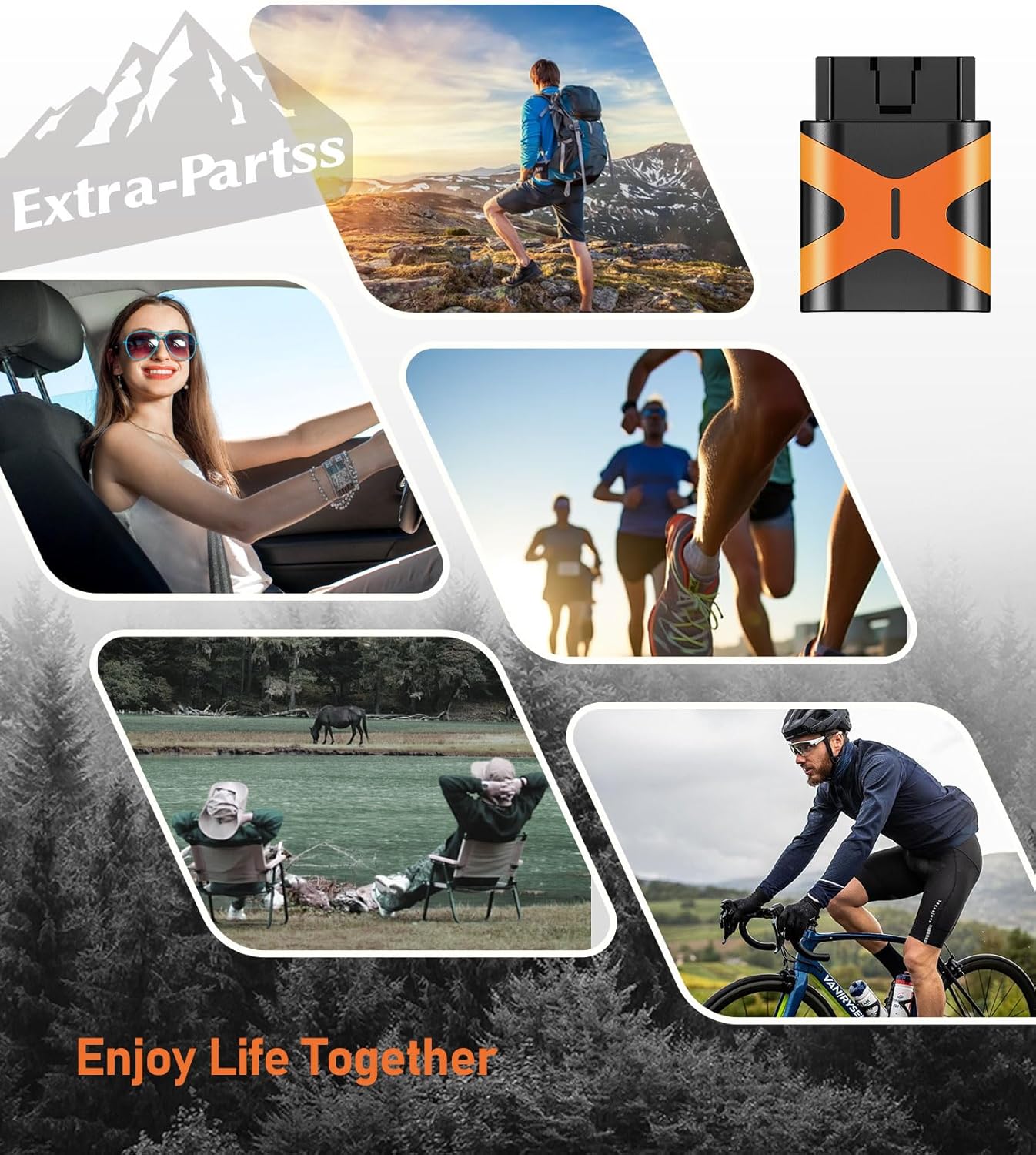 Simple Remote Key Fob Replacement Kit for Dodge IYZ-C01C or M3N5WY783X fits Grand Caravan 2008 2009 2010 2011 2012 2013 2014 2015 2016 2017 2018 2019 2020