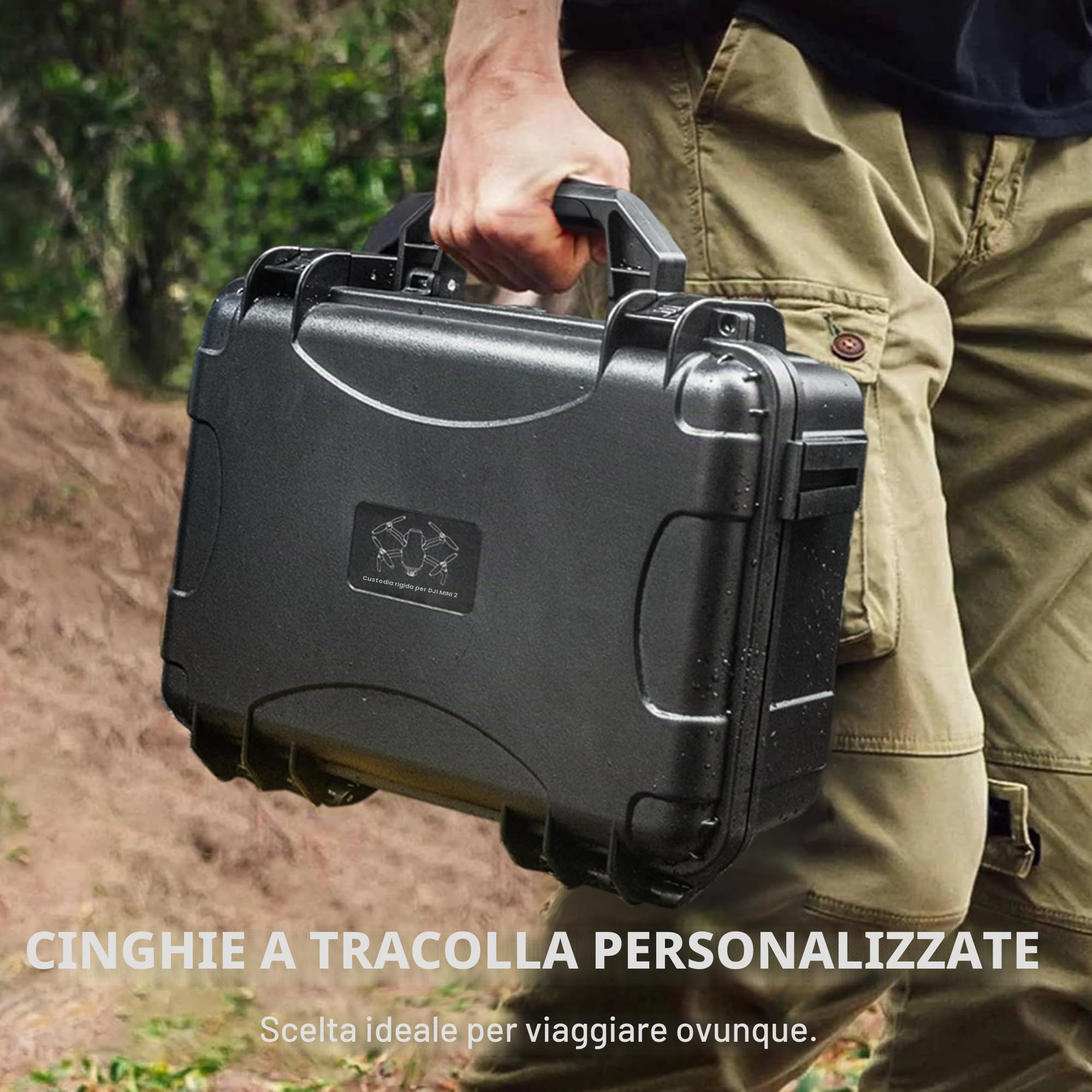 Tomat Custodia rigida impermeabile per accessori DJI Drone
