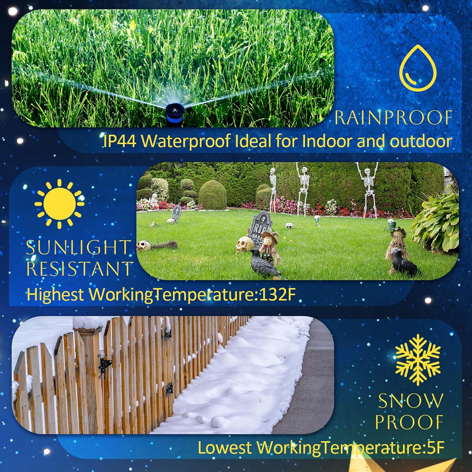 Happy Diwali Projector Lights Outdoor Festival LED Projector Decorations Elephant Sun on Dynamic Waterproof Outdoor Indoor Diwali Festival Projection for Landscape Garden Yard Patio Party