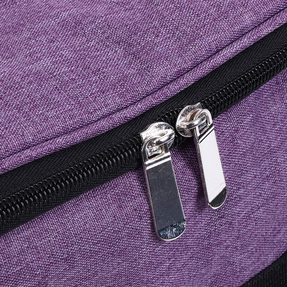 Haofy Funda Antipolvo para Máquina de Coser, Tela Oxford 600D Impermeable, Bolsa de Almacenamiento Multifuncional para Viajes y Uso Doméstico (Purple)