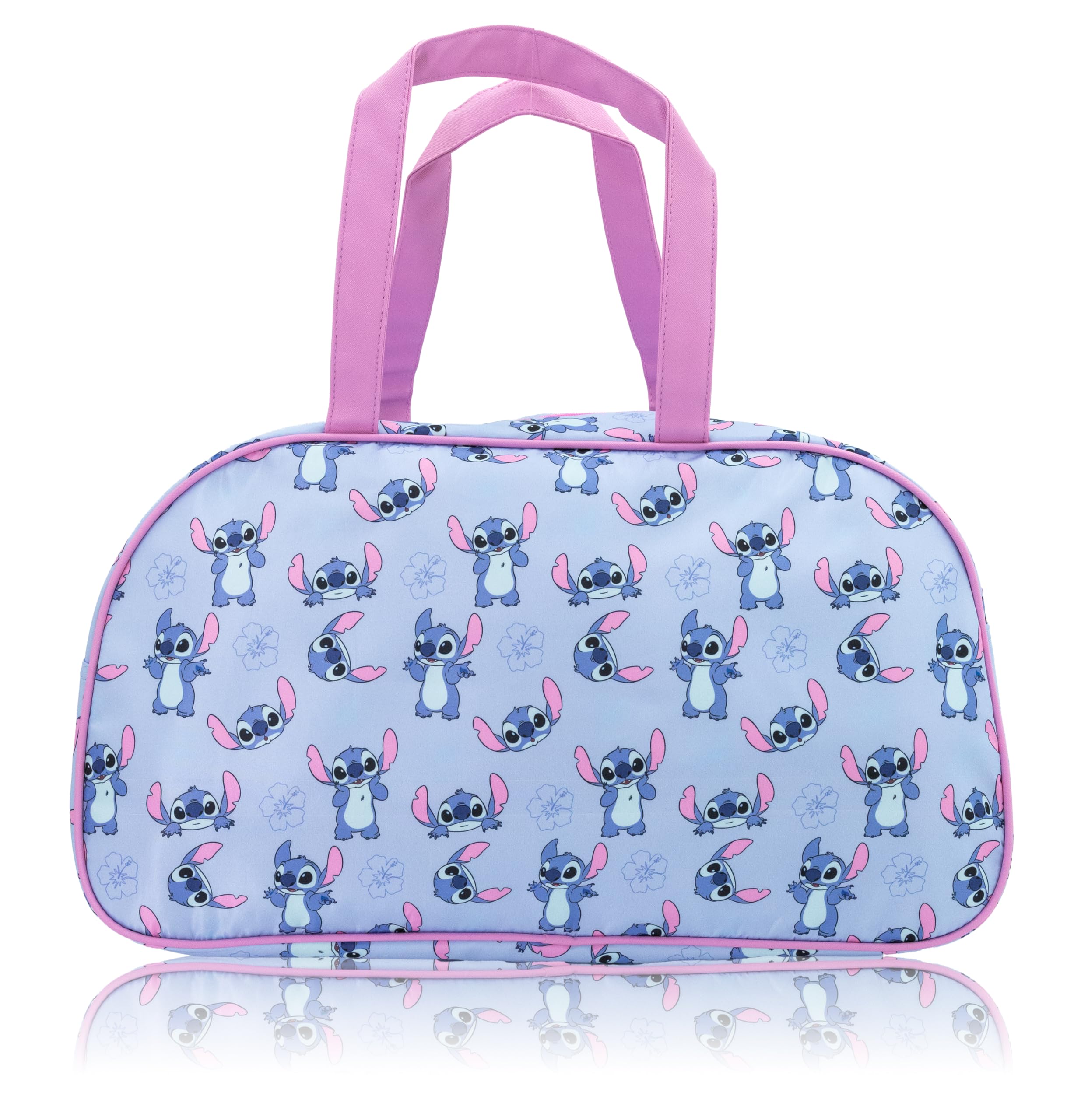 Disney Stitch Overnighter 20" Mini Duffle Bag for Kids | Lightweight Travel Weekender Duffel for Girls and Boys | Ages 3+