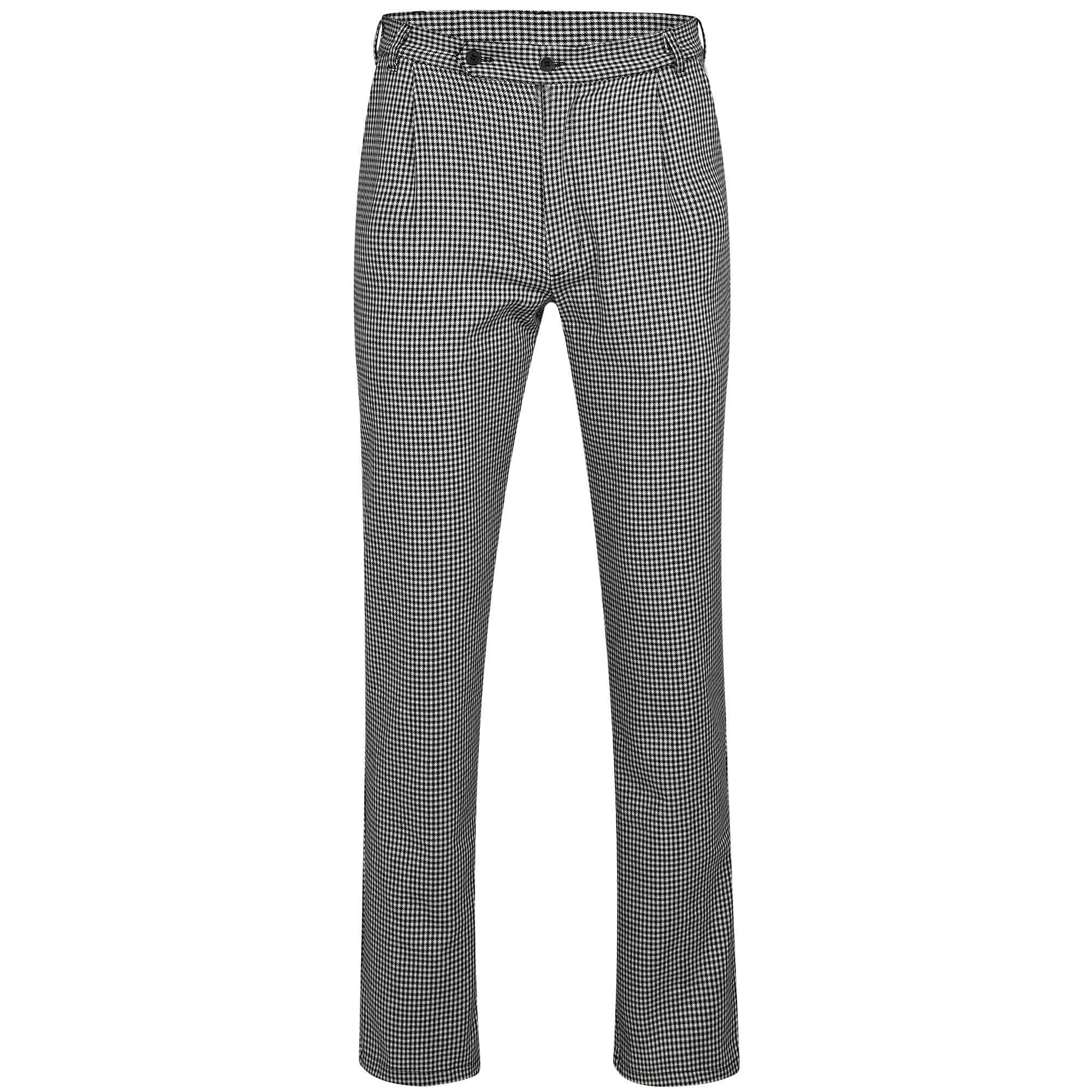 PALLTEX NAHM Pantalon Cuisine Homme 100% Coton Pantalon de Cuisine Homme Professionnel Conforme à la Norme en 13688