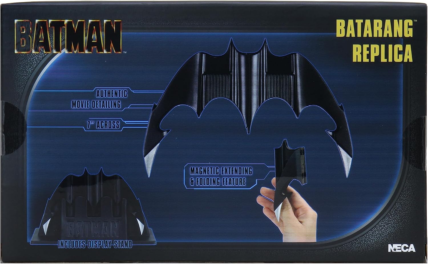 NECA - Batman 1989 Batarang Prop Replica