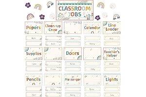 Class Jobs Chart Bulletin Board Set: Ultimate Classroom Management Tool for Teachers