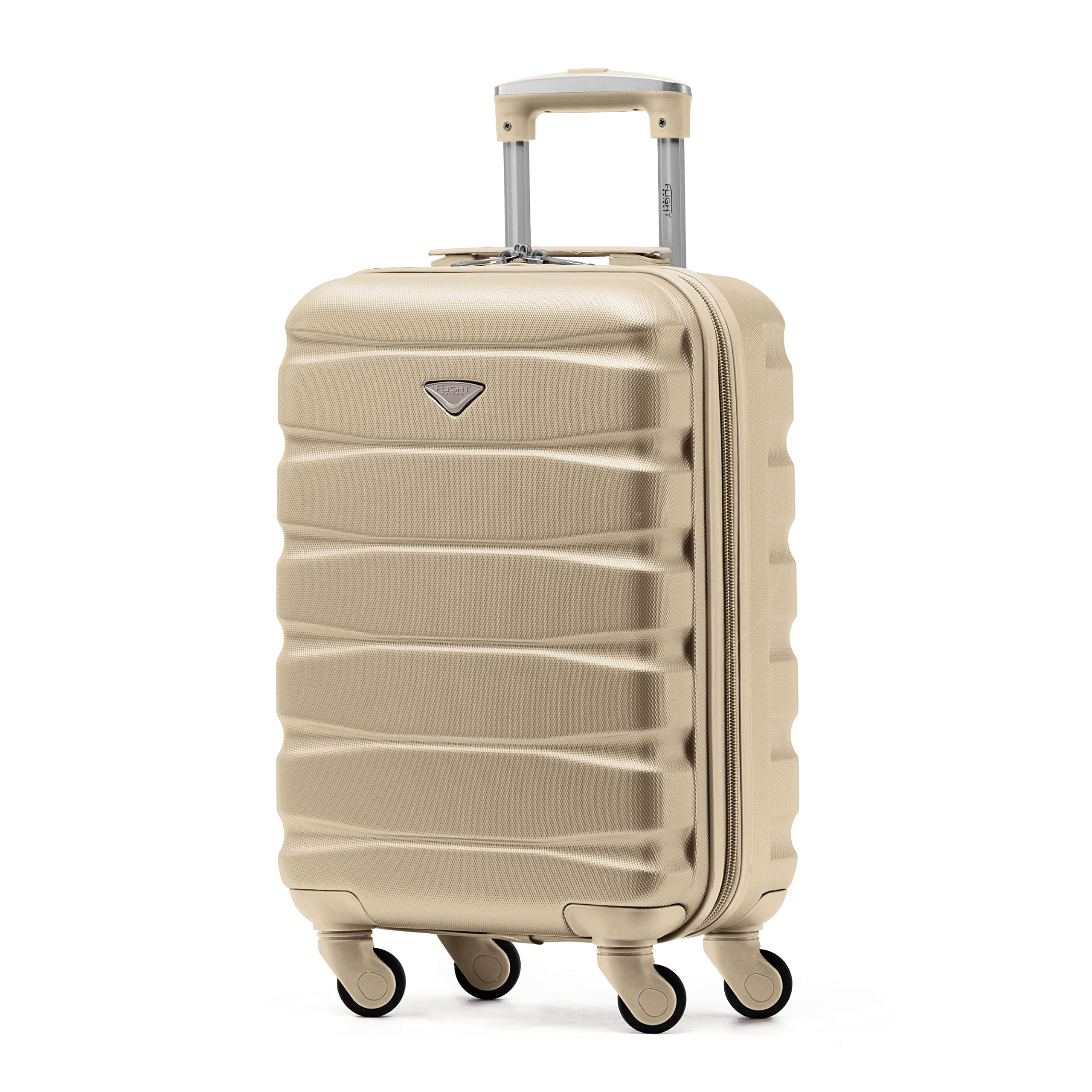 Flight Knight Lightweight 4 Wheel ABS Hard Case Medium Suitcase Approved for Over 100 Airlines Including easyJet, British Airways, Ryanair, Jet2, Emirates & Many More - Check-in Medium Size 25" — view 190