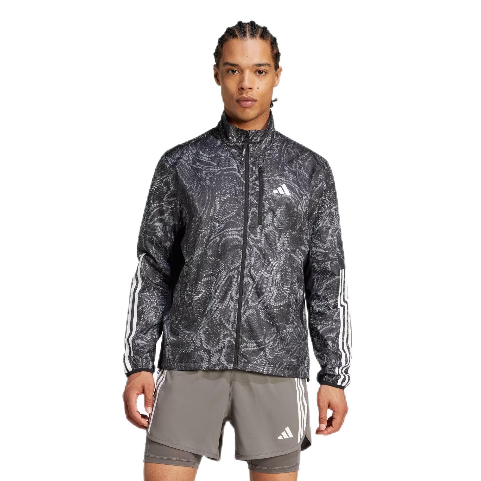 adidas Men Jackets | Otr E Aop Jkt | Black |-picture-31