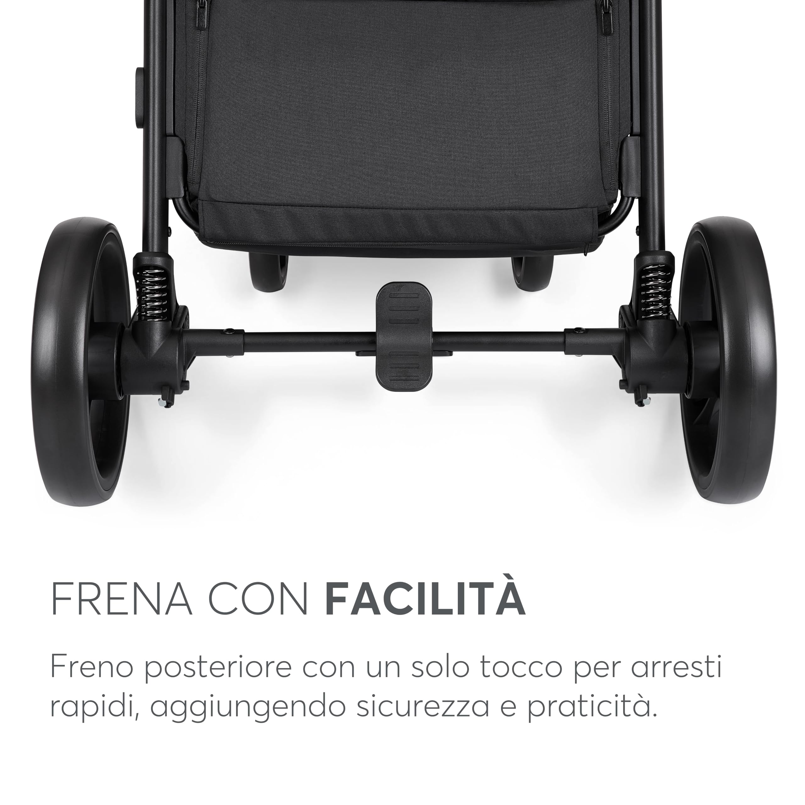 KikkaBoo Passeggino Leggero da Viaggio URBAN, 0+ Mesi fino 22 kg, Pieghevole Automatico, Beige
