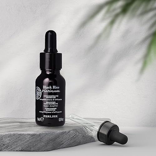 Miniatura 3 de Perlier Black Rice Platinum Ultra Renewing Booster Face Serum, 0.5 onzas líquidas