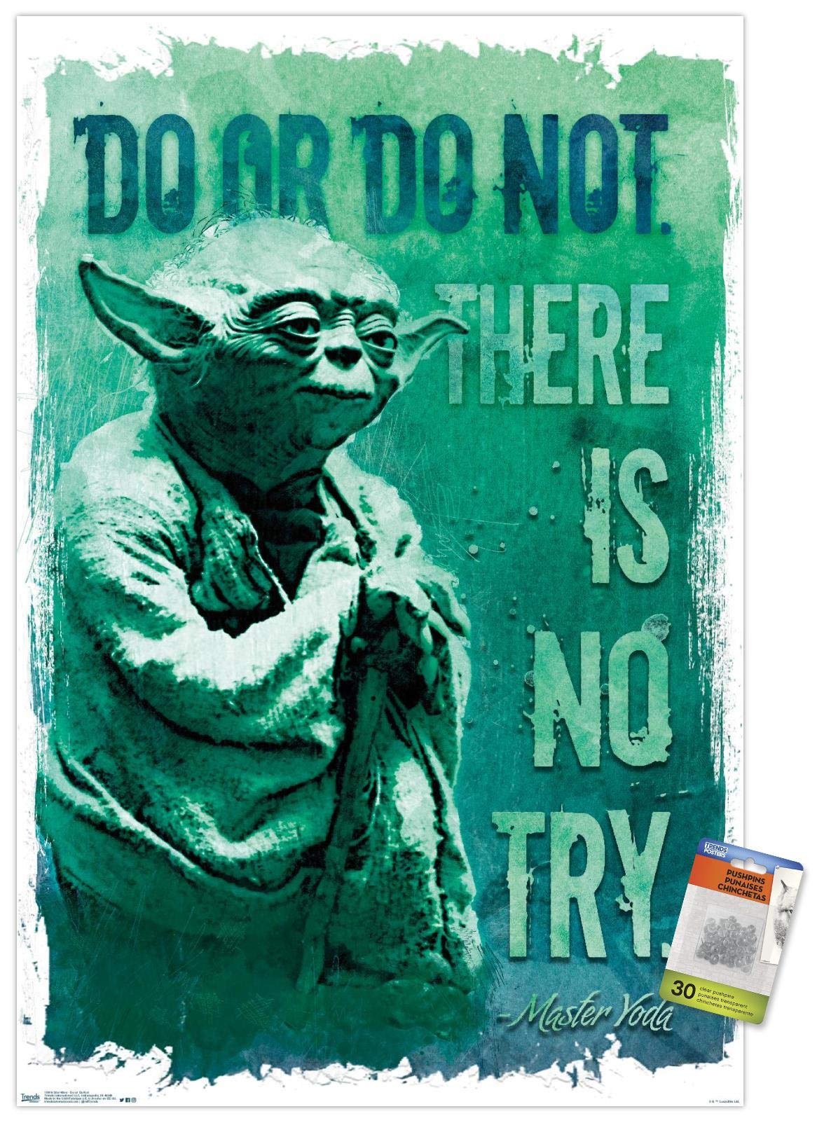 Star Wars: Saga - Do Or Do Not Wall Poster with Push Pins