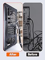 Vista 5 de CableCreation 100 bridas de sujeción reutilizables, bridas ajustables de primera calidad de 6 pulgadas, correas de nailon para organizar cables