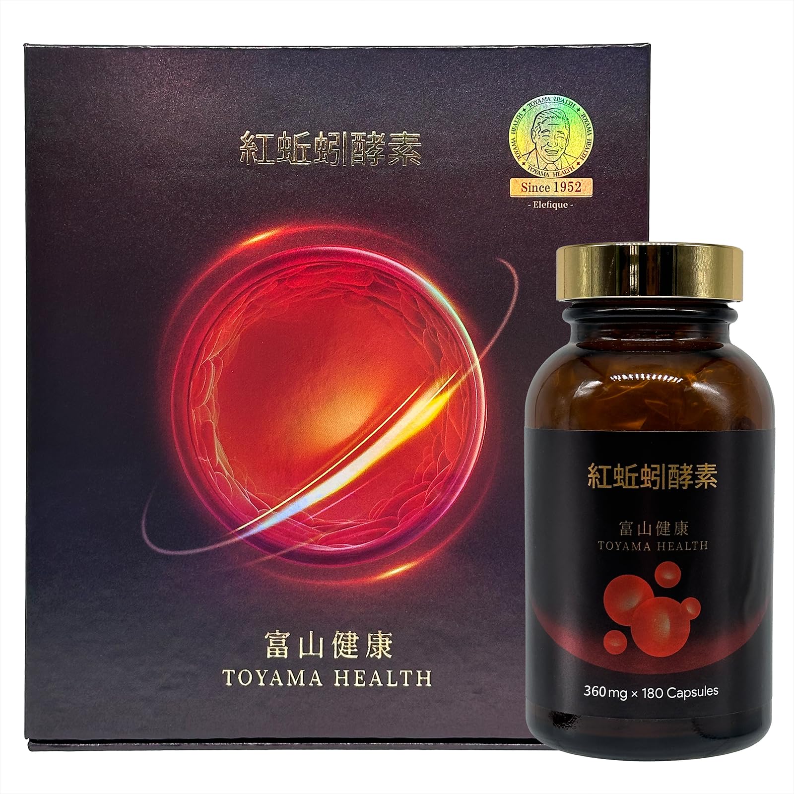 Amazon | 富山健康 ルンブルクス 紅蚯蚓酵素 DX 田七人参 イチョウ葉 
