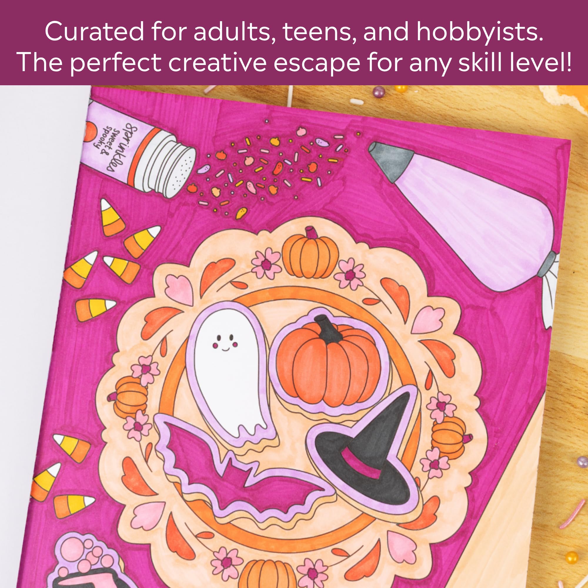 Libro para colorear Sweet & Spooky de Elyse Breanne Design