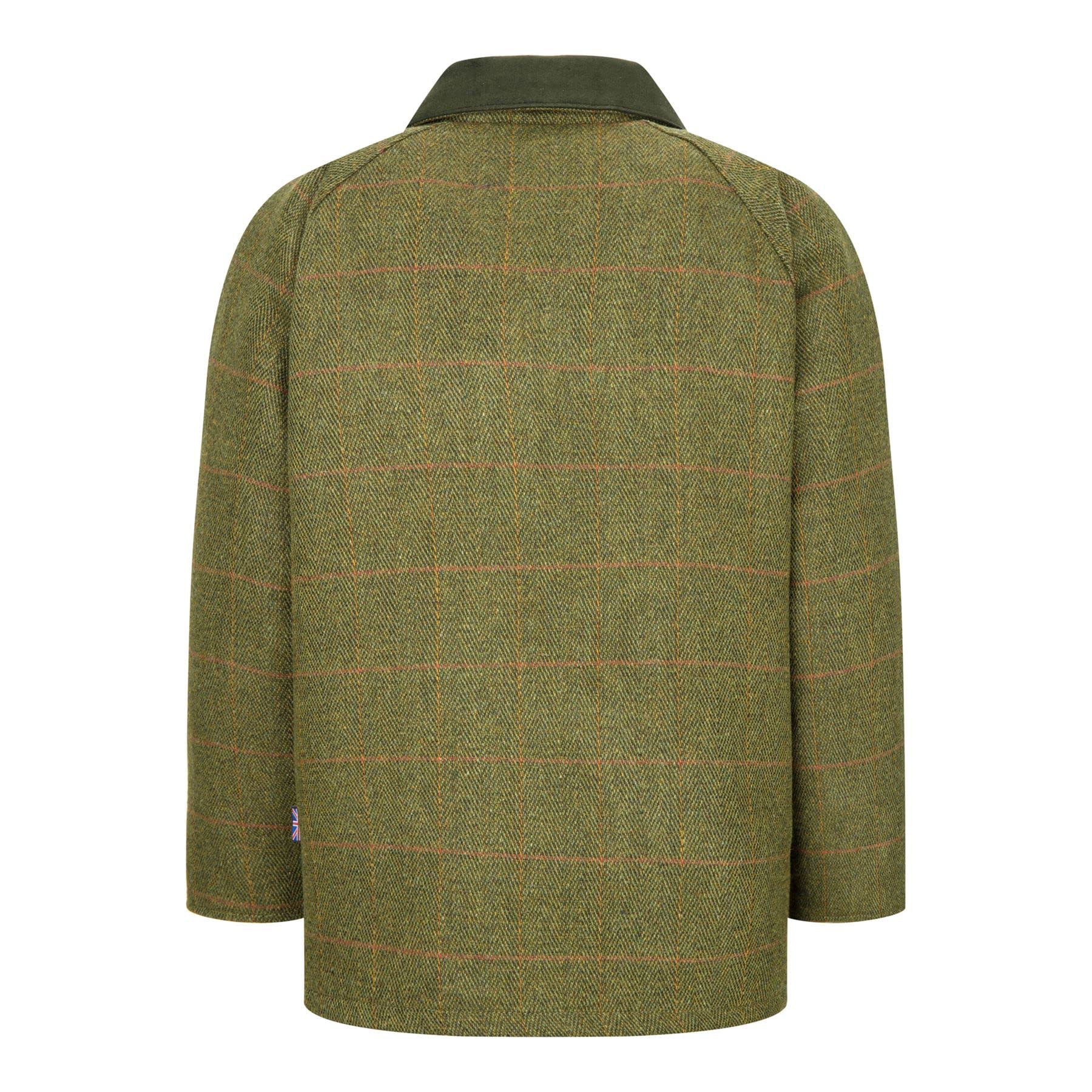 Walker and Hawkes - Noah - Chaqueta Infantil de Tweed - Abrigo Inspirado en la equitación y la Caza