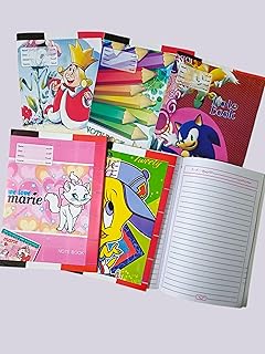 5 كشكول مسطر عربى 50 ورقه