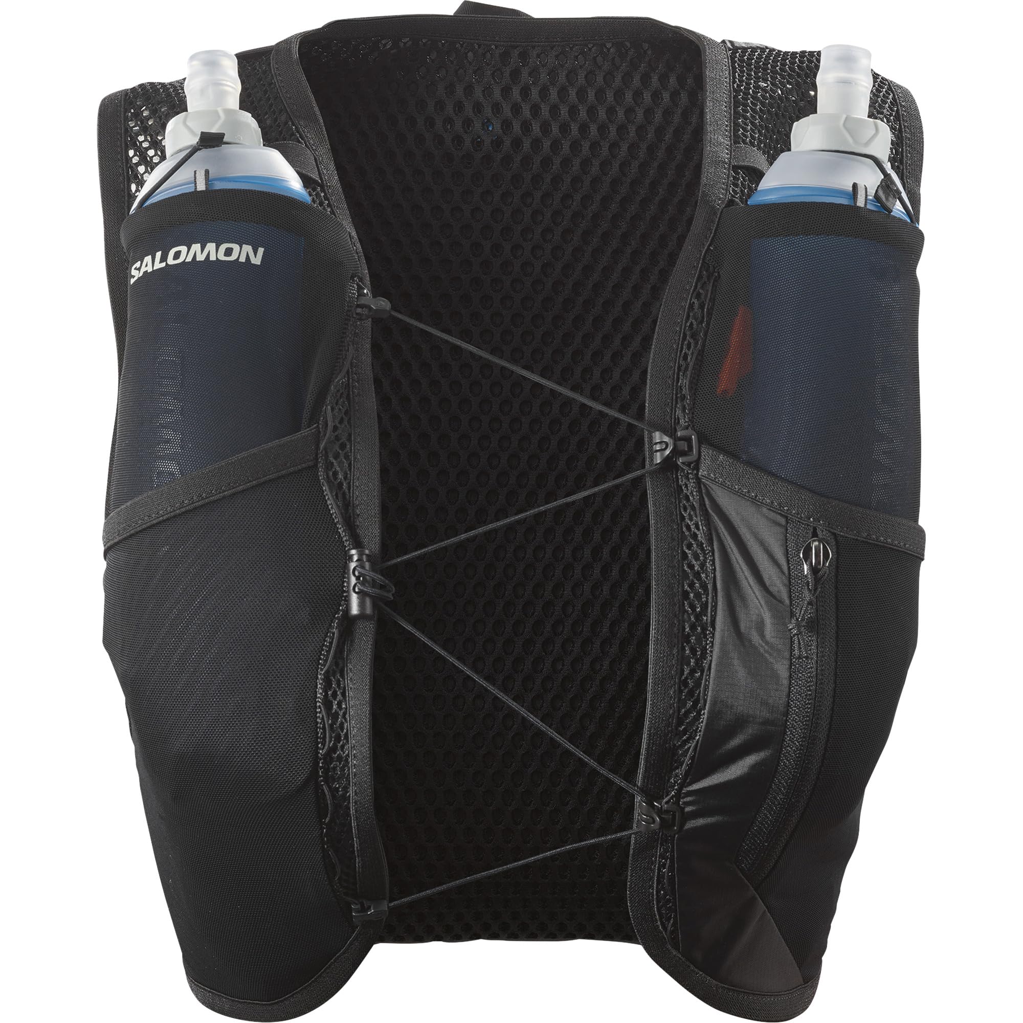 Salomon Active Skin 4 Damen, SensiFit frauenspezifische Passform, Brusttaschen mit einfacher Flüssigkeitszufuhr, sichere Aufbewahrung mit benutzerdefinierter Köcherkompatibilität, Trailrunning-Weste