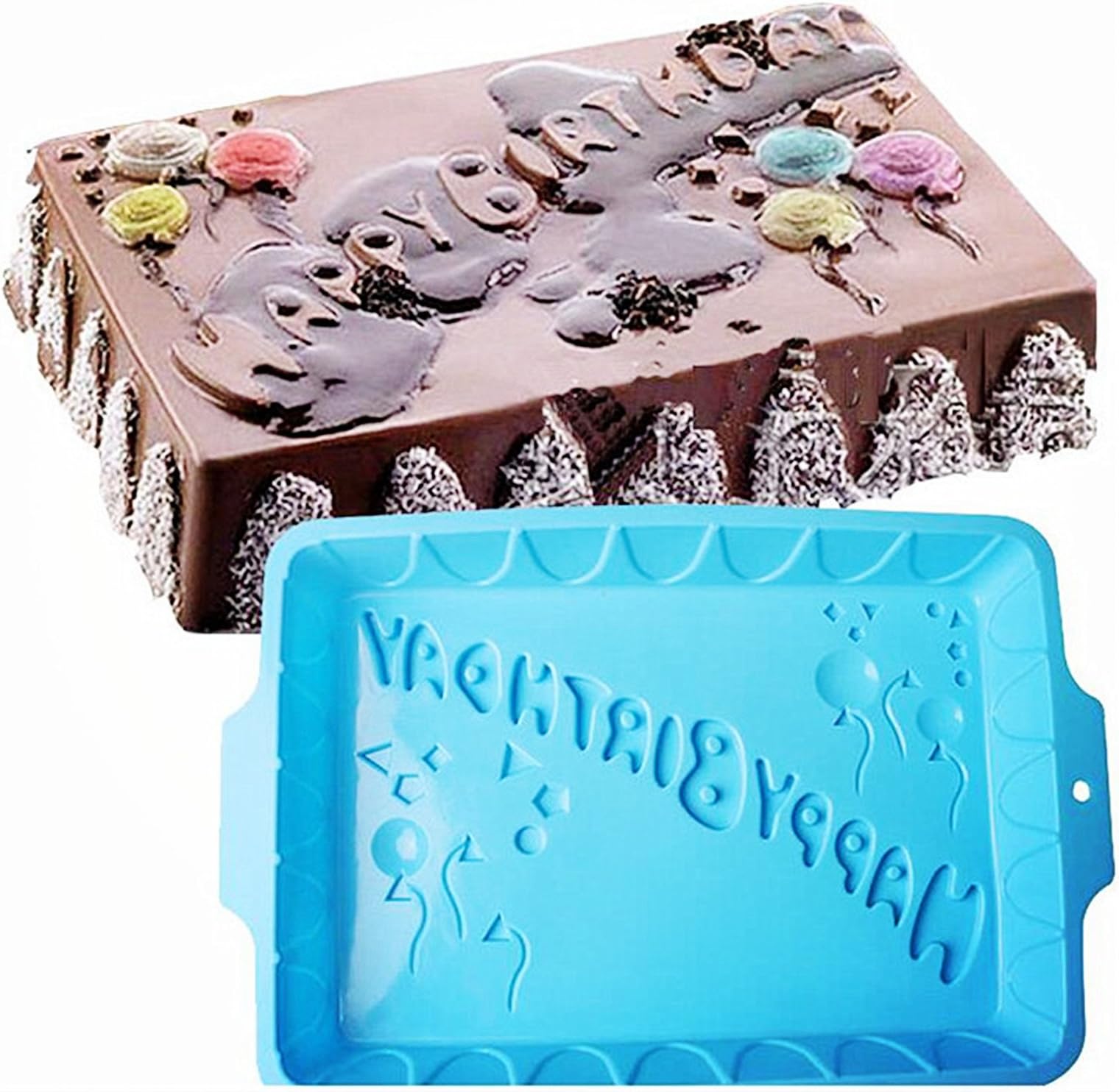 Moule En Silicone 1 Cavité Pour Cake Pops, Muffins, Cupcakes – Antiadhésif Et Flexible