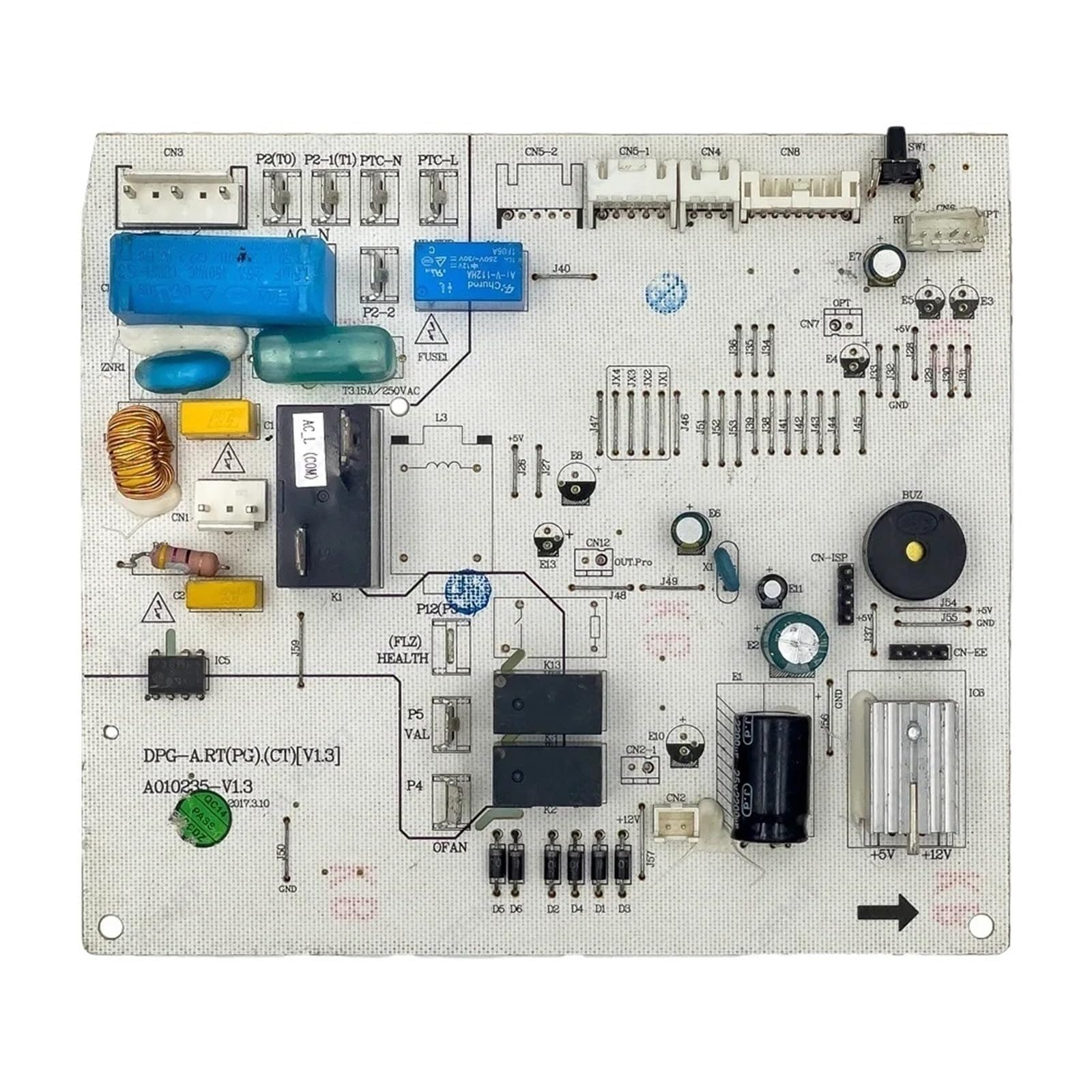 Circuito PCB A010235 del circuito 210901526BA-A della scheda di controllo dell'unità interna del condizionatore d'aria