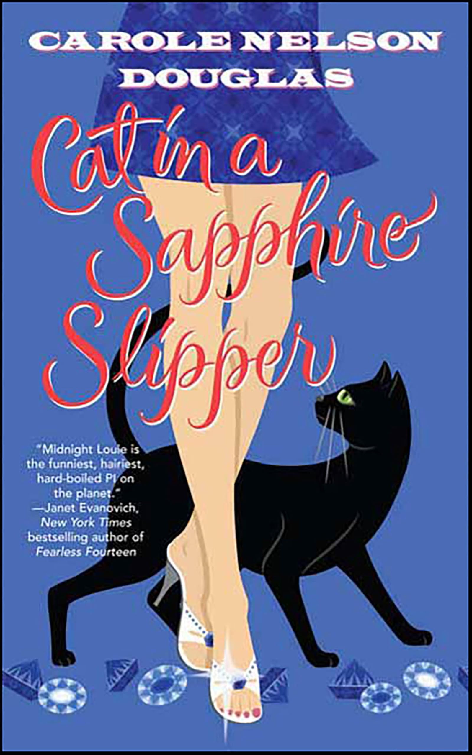 Cat in a Sapphire Slipper (Midnight Louie Mysteries Book 20)