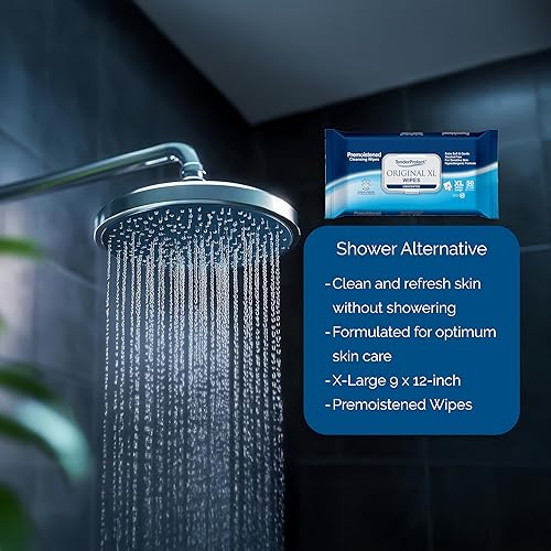 Miniatura 6 de Toallitas húmedas originales XL prémium para adultos (200 unidades), toallitas húmedas extragrandes de 9 x 12 pulgadas con aloe, paños de lavado