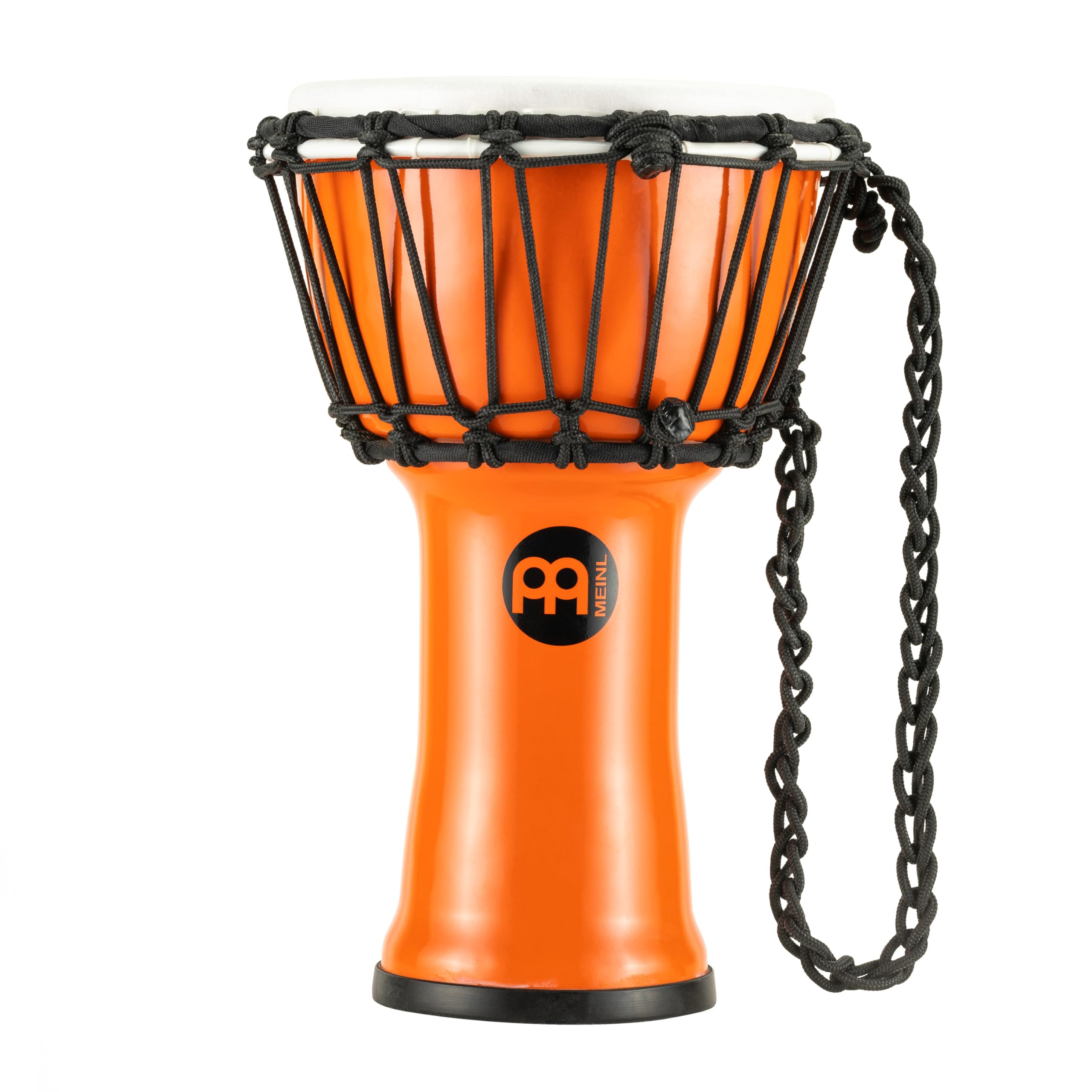 Meinl Percussion 18cm Jr. Djembe, Instrument dla dzieci i dorosłych, Pomarańczowy (JRD-O)