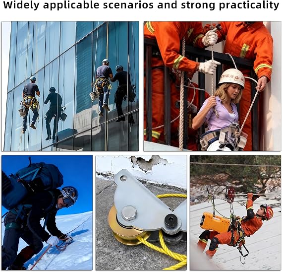 Three-Wheeled Portable Pulley;Angle-Adjustable Pulley;Lifting Equipment;Labor-Saving Transportation Equipment;Mobility Efficiency-Boosting Products;Upgraded Design Model.