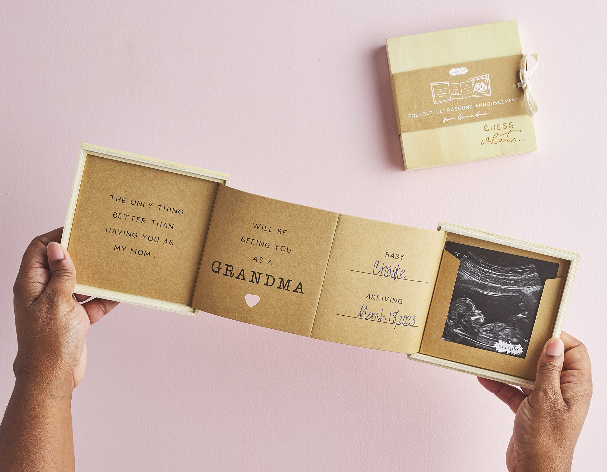 Mud Pie Confezione regalo con annuncio della nonna