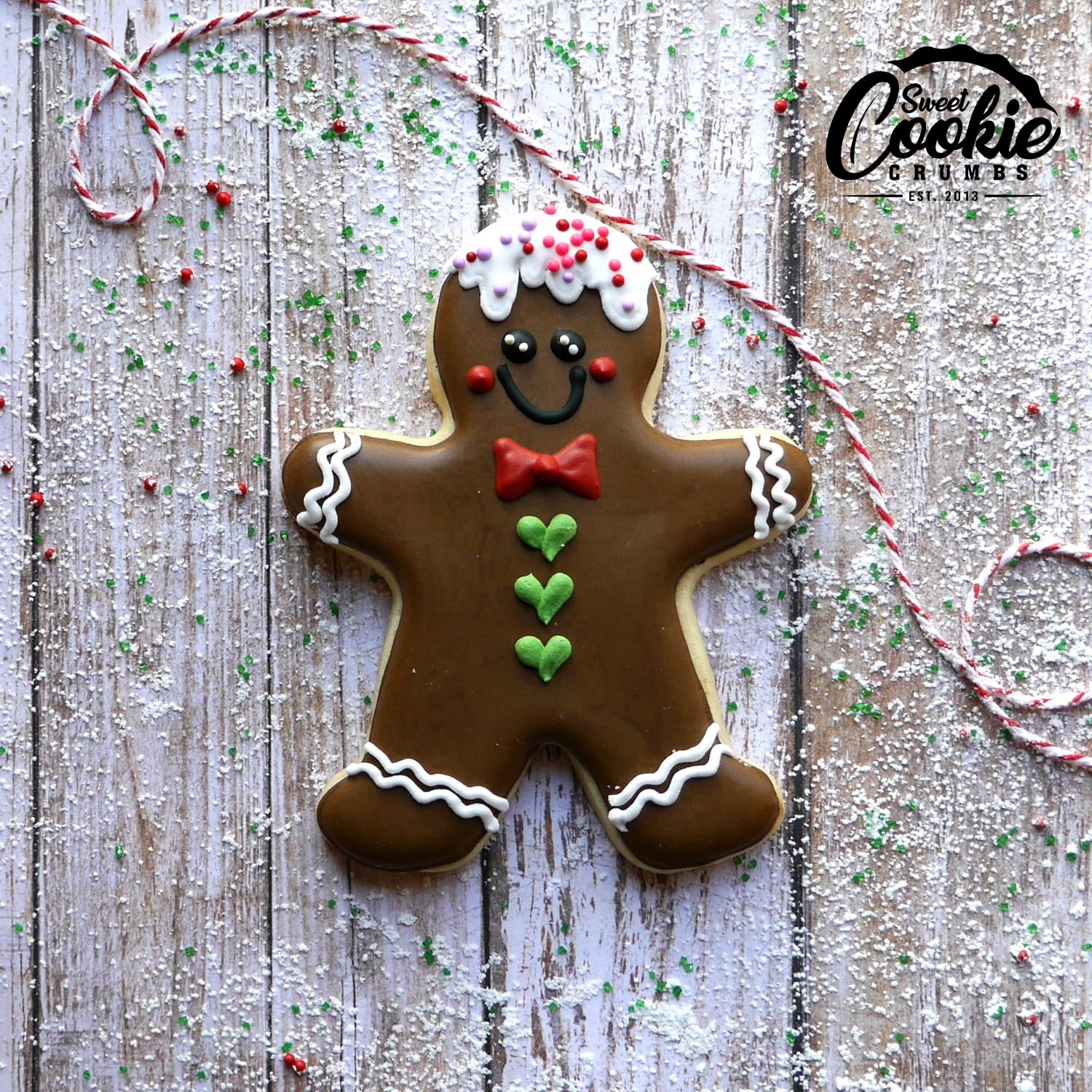 Cortador de galletas grande de 14,7 cm, acero inoxidable