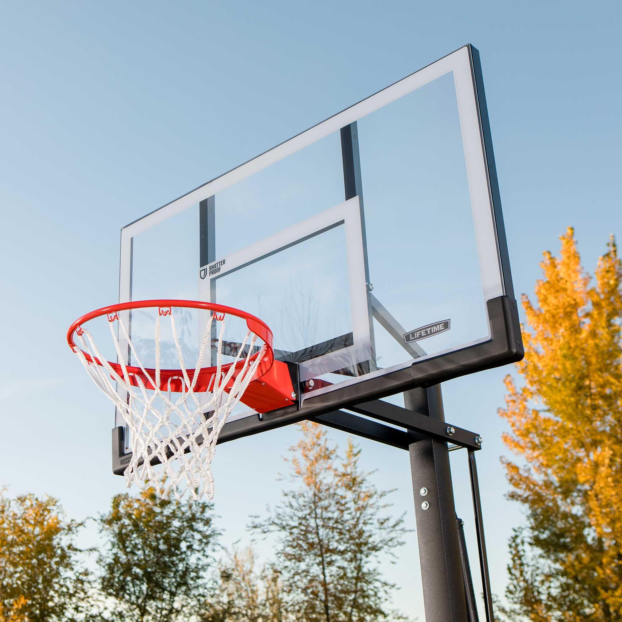 Lifetime 54 Steel Framed Shatterproof Backboard In-Ground Basketball Hoop product thumbnail 4