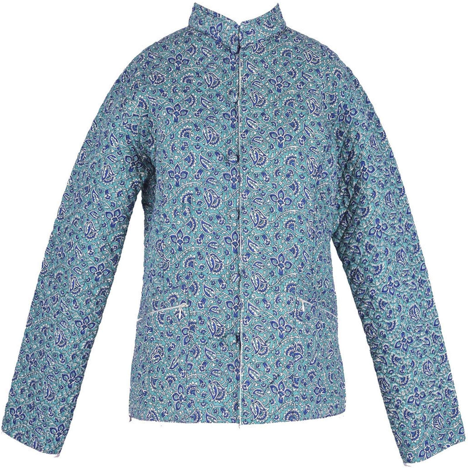 Blouson vert homme manches longues en taille 36 Cotton Lane