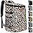 Backpack Cooler for Women, Soft Cooler Backpack with Cooler Compartment Insulated Waterproof Ice Pack Cooler Bag for Women Black Brown Pattern