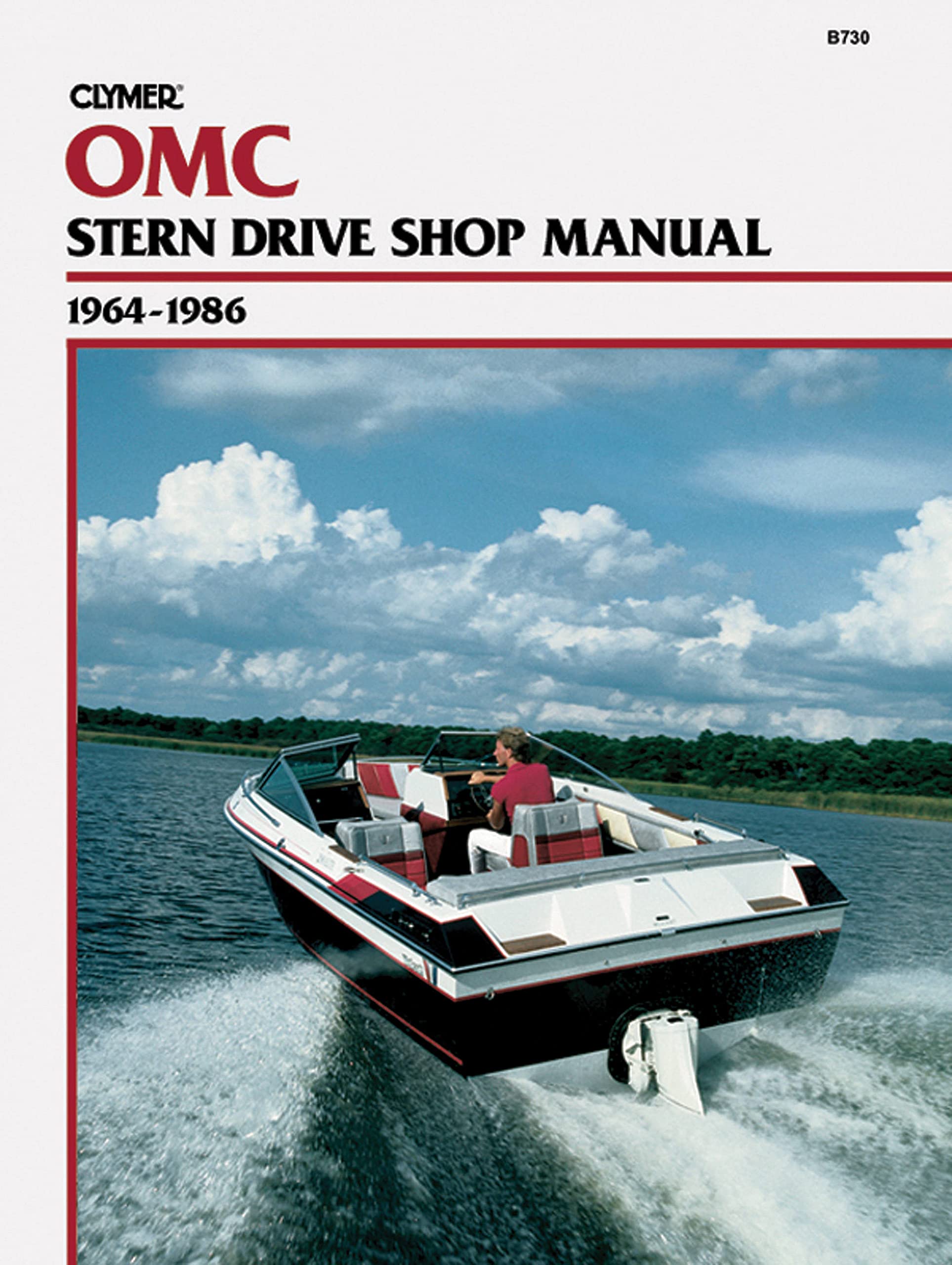 O. M. C. B730 Stern Drive Shop Manual, 1964-86